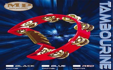 Mano Percussion Red Tambourine
