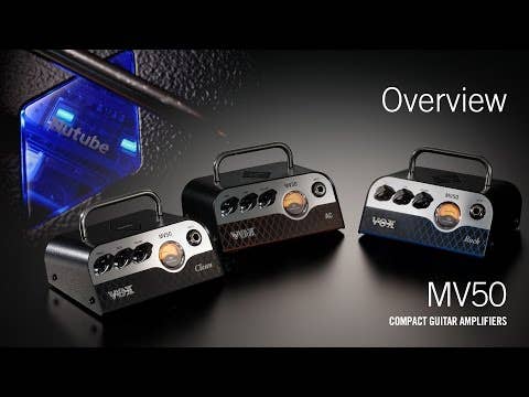 Vox MV50 CL 50w NuTube Amp Head - Clean