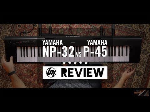 Yamaha P45 Portable Piano - Black (P-45B)