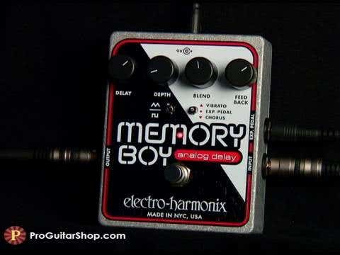 Electro Harmonix Memory Boy Analog Delay Pedal w/Chorus + Vibrato