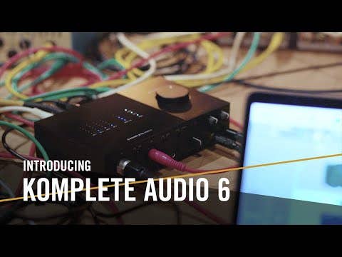 Native Instruments Komplete Audio 6 Interface w/Ableton Live Lite