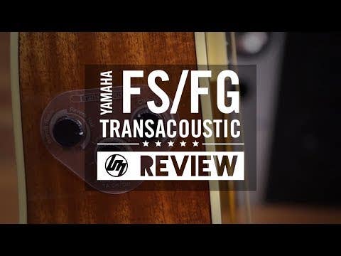 Yamaha FS-TA TransAcoustic Concert Guitar - Brown Sunburst