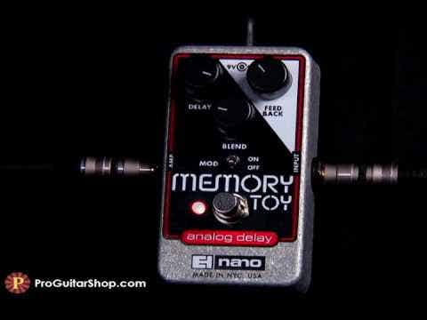 Electro Harmonix Memory Toy Analog Delay Pedal W/Modulation