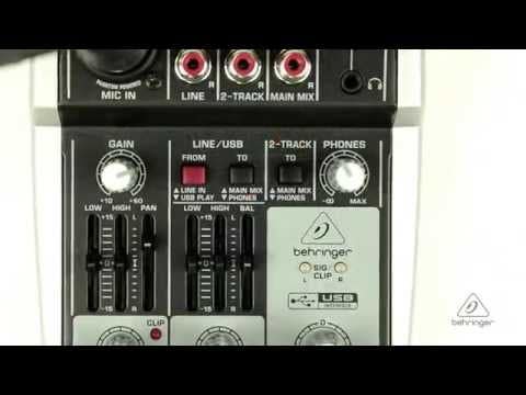Behringer XENYX 302USB USB mixer
