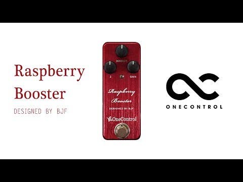 One Control BJF Raspberry Booster Pedal