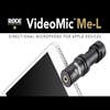 Rode VideoMic Me-L Directional microphone for iPhone/iPad (Lightning Connection)