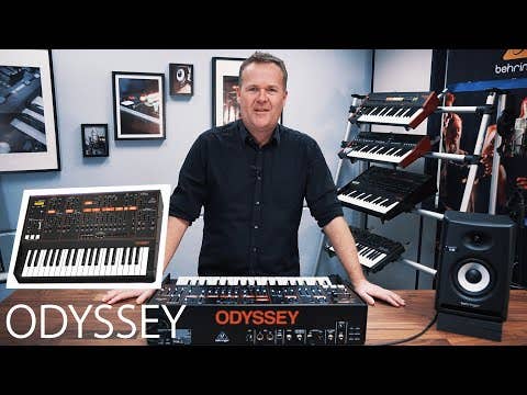 Behringer Odyssey Analog Synthesizer w/37 Full-Size Keys