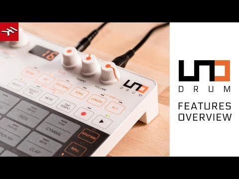 IK Multimedia UNO Drum Analog/PCM Drum Machine - Open Box/One Only