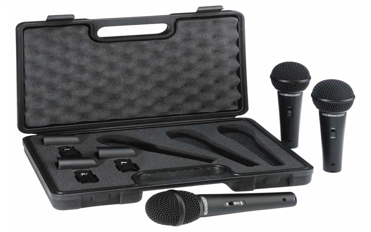 Behringer XM1800S Dynamic Microphones (3-Pack)