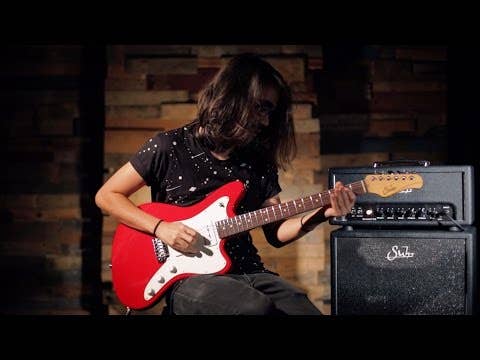 Suhr Classic JM Pro Electric Guitar - 3 Tone Burst (SSV Humbuckers/Tunomatic Bridge)