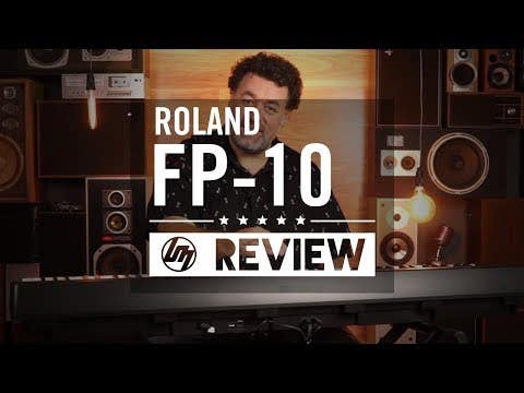 Roland FP-10 Portable Digital Piano - Black (FP10)