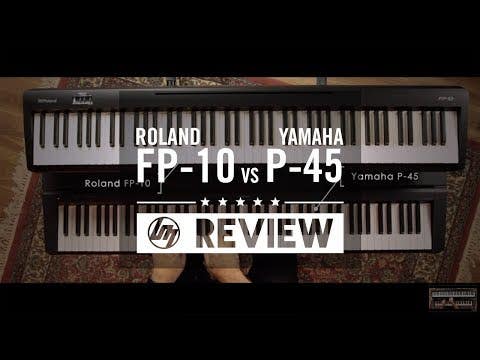 Yamaha P45 Portable Piano - Black (P-45B)
