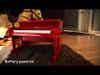 Korg tinyPIANO Mini Upright Style Piano - Red