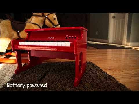 Korg tinyPIANO Mini Upright Style Piano - White