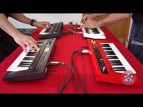 Yamaha Reface CS Mobile Mini Keyboard (Virtual Analog Synth)