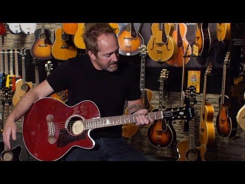 Epiphone J-200EC Studio Parlour - Vintage Natural