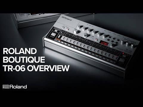 Roland Boutique TR-06 Drumatix Drum Machine (TR06)
