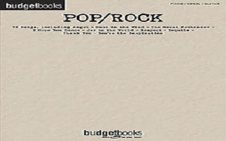 Budget Books Pop Rock Pvg