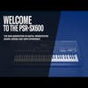 Yamaha PSRSX600 Portable Keyboard