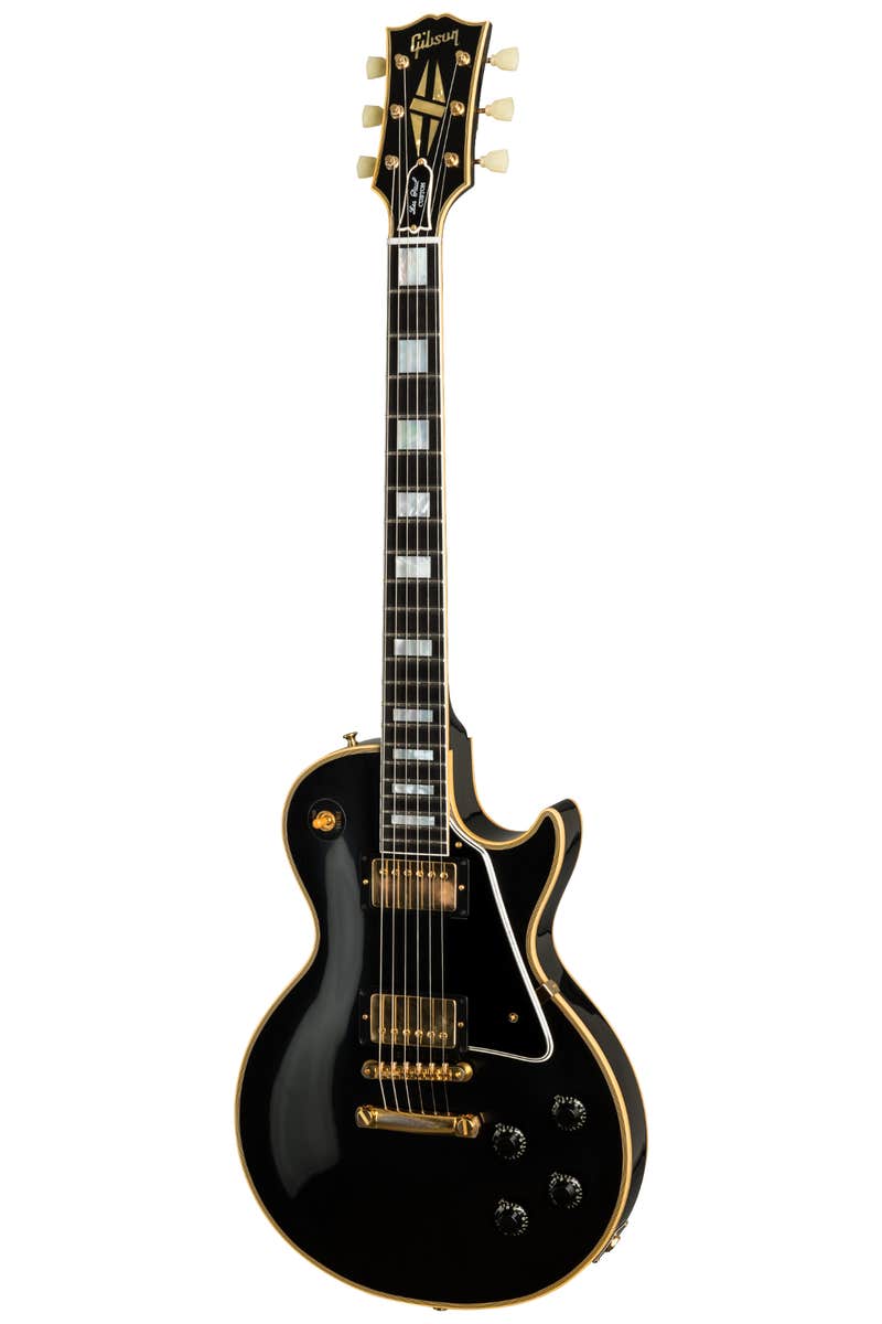 Gibson 1957 Les Paul Custom Re-Issue - 2-pickup - Ebony VOS