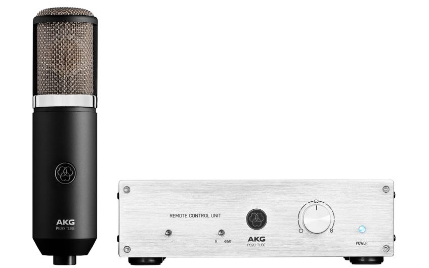 AKG P820TUBE Dual-Capsule Condenser Microphone