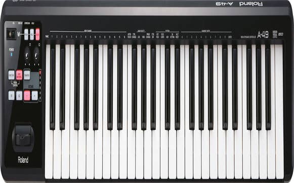 Roland A49 MIDI Keyboard Controller - Black (A-49BK)