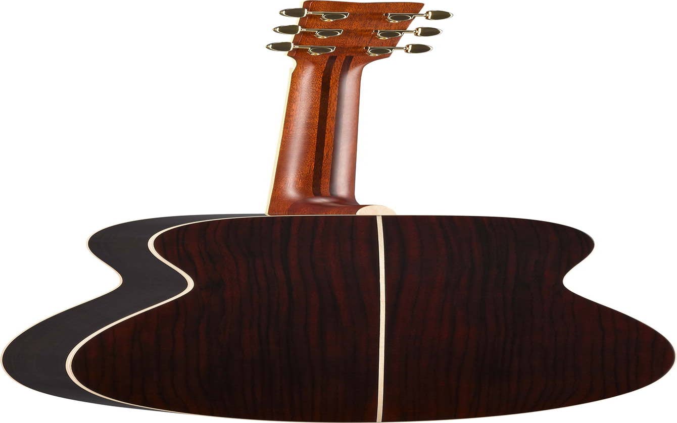 Yamaha TransAcoustic Concert Guitar w/Hard Bag - Brown Sunburst