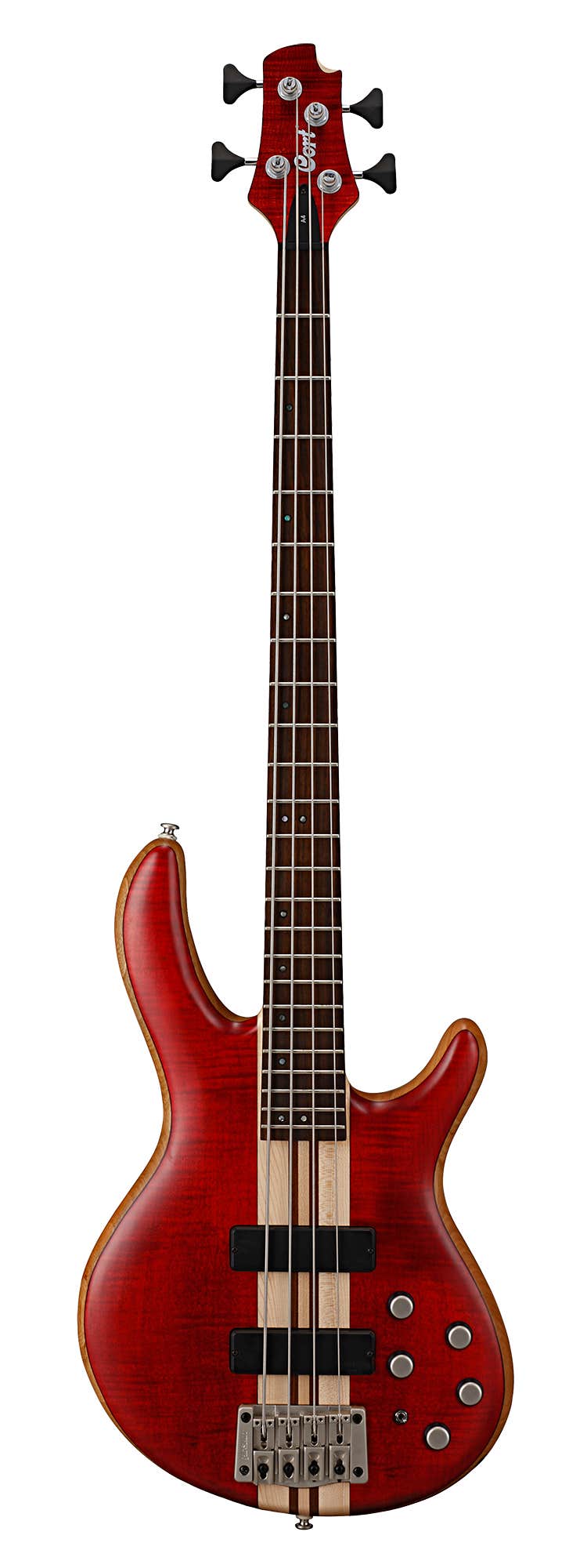 Cort A4PL Artisan Bass Open Pore Black Cherry Better Music