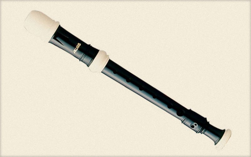 AULOS 3-Piece Sopranino Recorder (AU507B) - Dark Brown