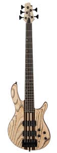Cort A5 Ultra Ash 5-String Bass w/Case - Etched Natural Black