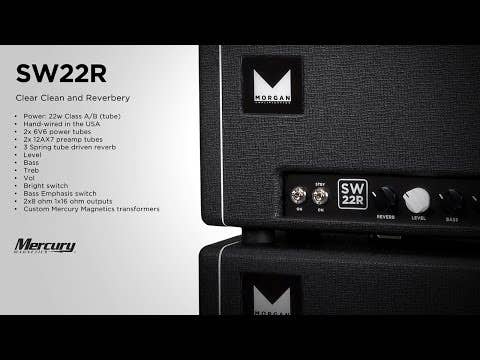 Morgan SW22R Guitar Amp Head - Twilight - Open Box / One Only