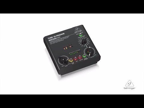 Behringer MIC500 USB Tube Ultragrain USB Microphone Preamp