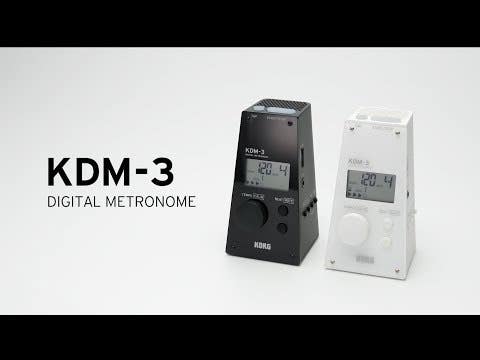 KORG KDM-3 Digital Metronome - White