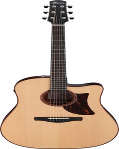 Ibanez AAD300CE LGS Electric Guitar - Natural Gloss Satin