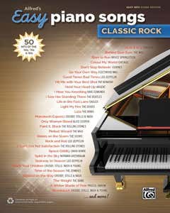 Alfreds Easy Piano Songs Classic Rock