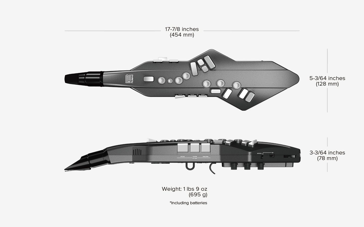 Roland Aerophone GO Digital Wind Instrument (AE05)