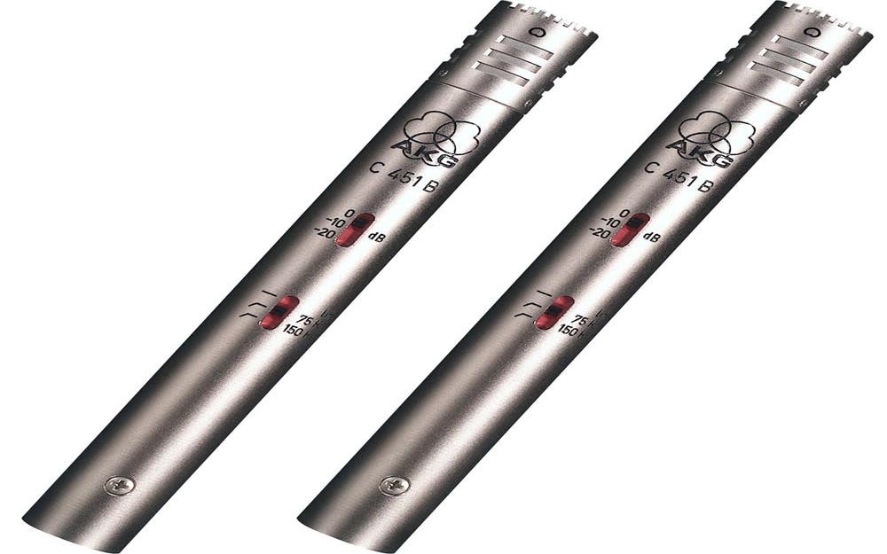 AKG C451BST Small-diaphragm Stereo Microphone - Matched Pair