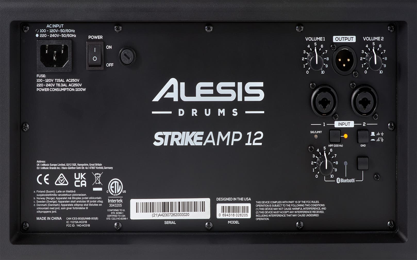 Alesis StrikeAmp 12 mkII Powered Speaker / Drum Amp
