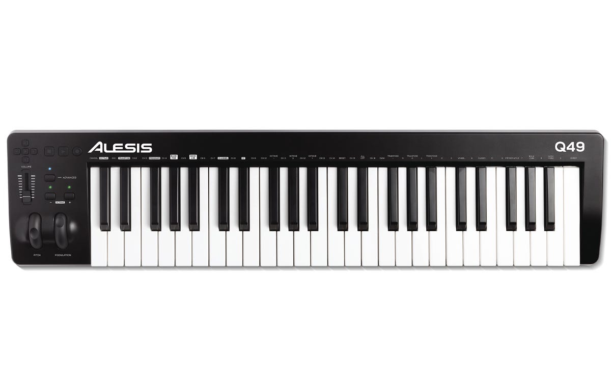 Alesis Q49 MKII 49-Key USB-MIDI Keyboard Controller