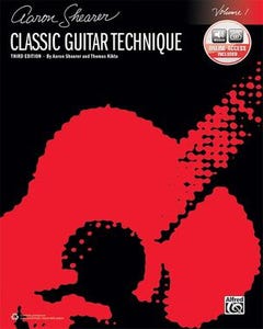 Classic Guitar Technique Volume 1 Bk/Oa Rev Ed