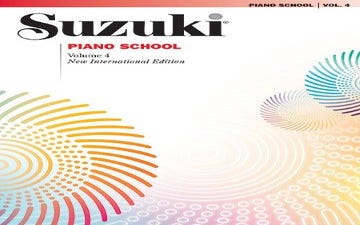 Suzuki Piano School Vol 4 Bk Only