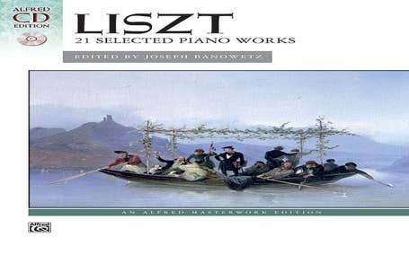 Liszt 21 Selected Piano Works Bk/Cd