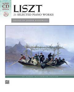 Liszt 21 Selected Piano Works Bk/Cd