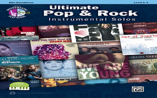 Ultimate Pop & Rock Instrumental Solos A/Sax Bk/