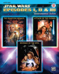 Star Wars Episode 1/2/3 Alto Sax Solos Bk/Cd