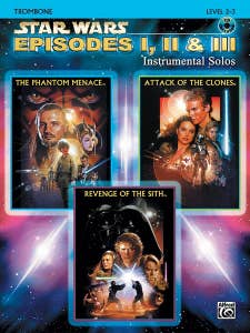 Star Wars Episode 1/2/3 Trombone Solos Bk/Cd
