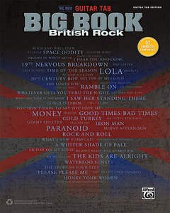 New Guitar Tab Big Book British Rock