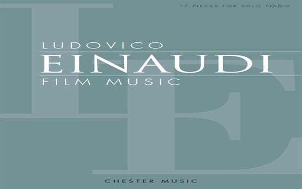 Ludovico Einaudi Film Music For Piano