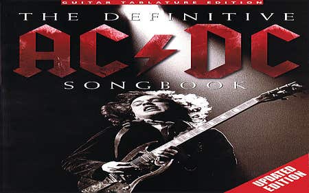 Definitive Ac/Dc Songbook Updated Edition Guitr Tab