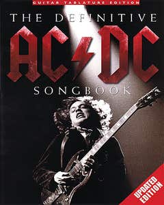 Definitive Ac/Dc Songbook Updated Edition Guitr Tab